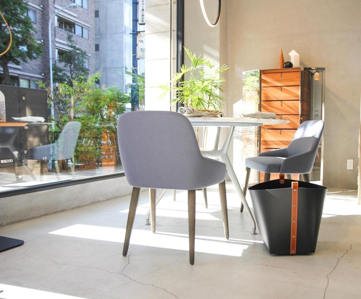 Velký kožený koš OVO s uchem - Pinetti - perdonahome