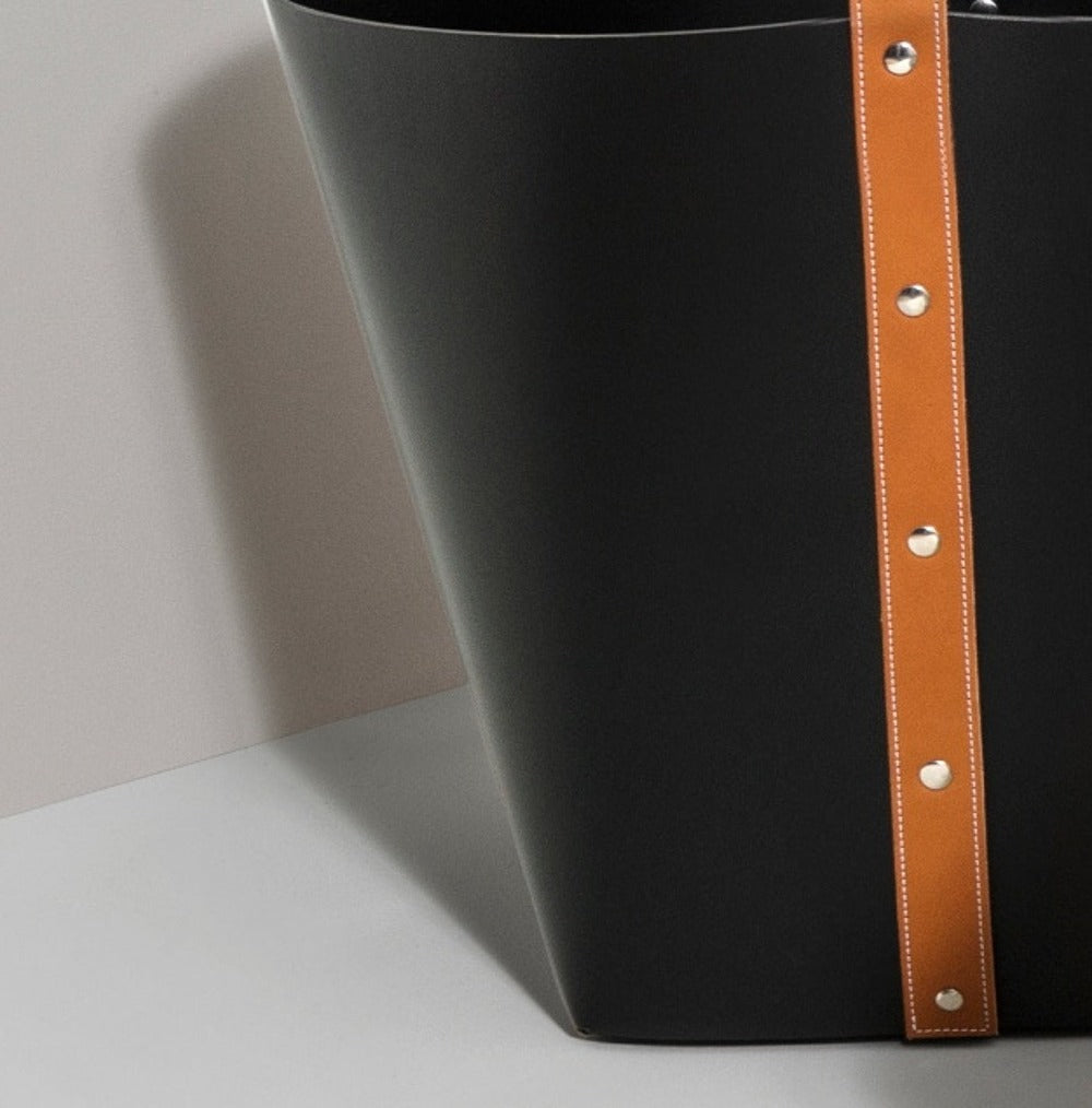 PINETTI Kožený koš OVO