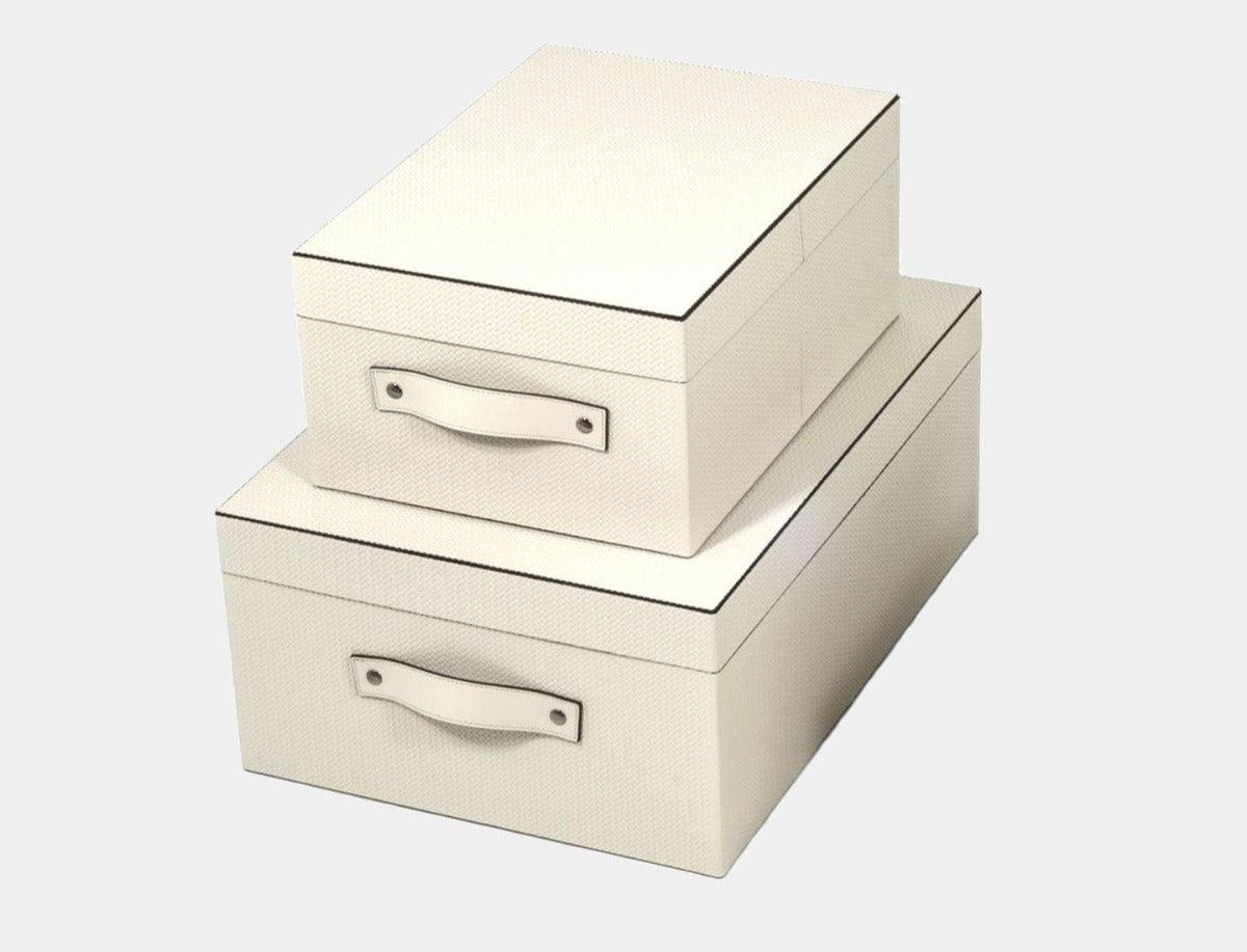 Kožený úložný box AVIO malý - Pinetti - perdonahome