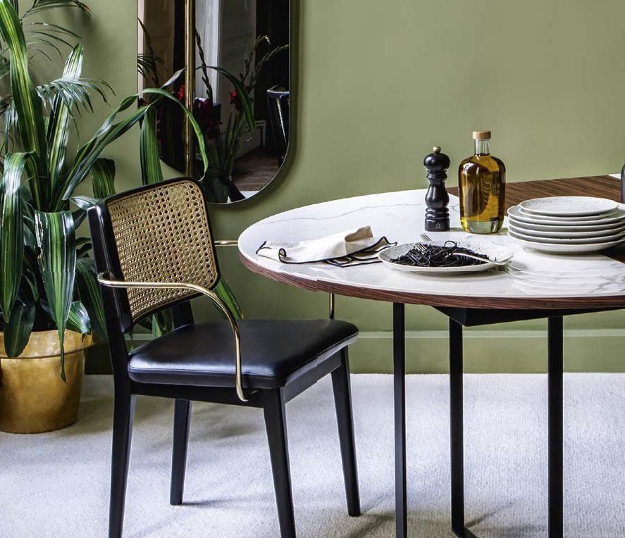 Jídelní židle CANE - Red Edition - perdonahome