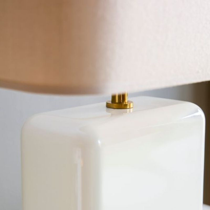 RED EDITION Stolní lampa BOURBON IVORY
