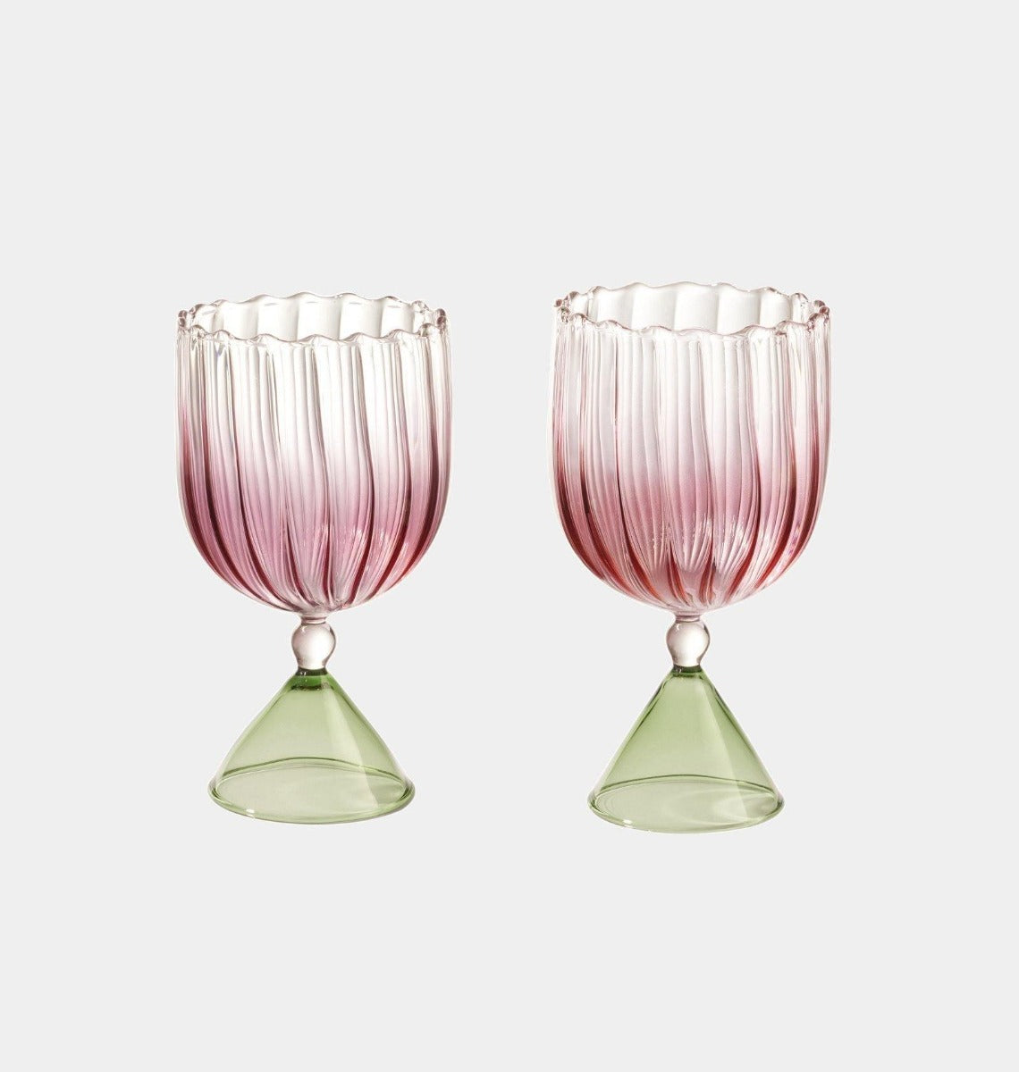 Sklenice na vodu CALYPSO, 2 ks - Serena Confalonieri - perdonahome