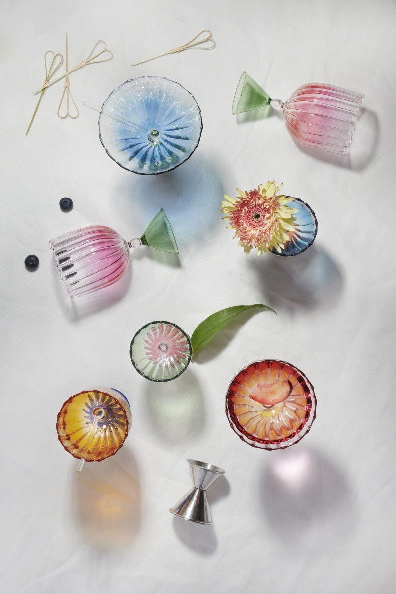 Sklenice na vodu CALYPSO, 2 ks - Serena Confalonieri - perdonahome