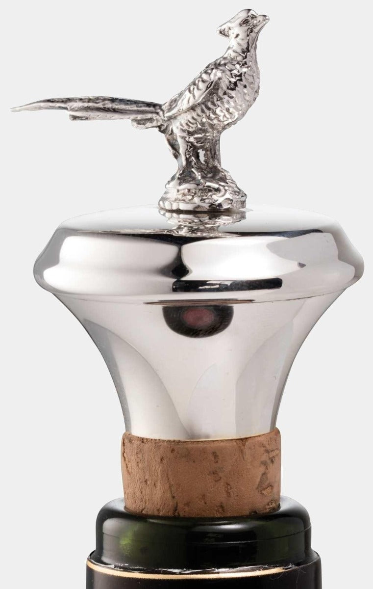 SONJA QUANDT korková zátka na víno z ryzího stříbra BAŽANT