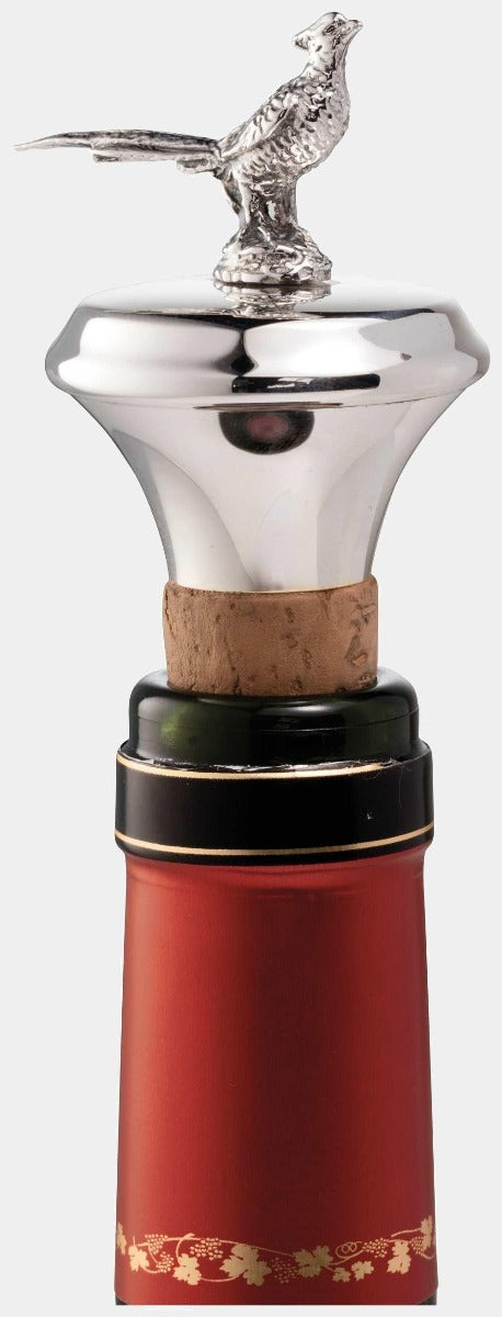 SONJA QUANDT korková zátka na víno z ryzího stříbra BAŽANT