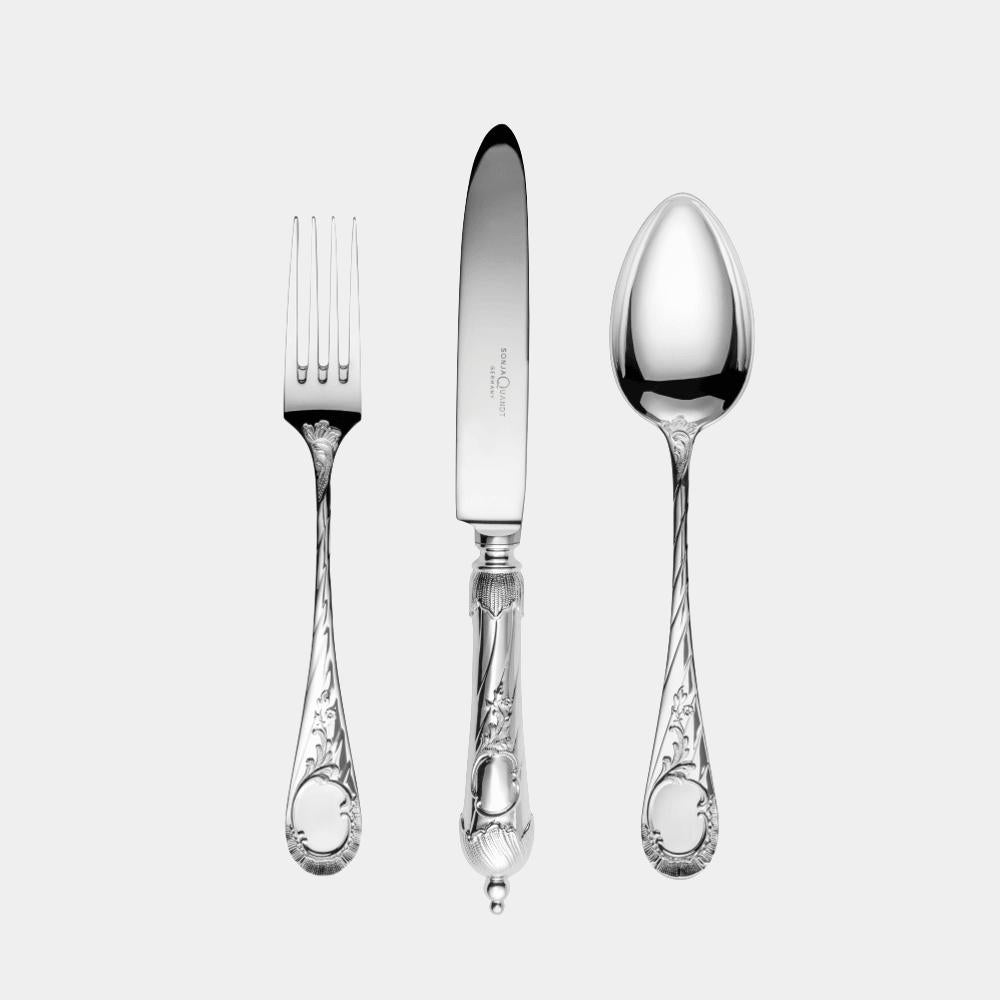 SONJA QUANDT postříbřené příbory VENDOME Sada 24 ks
