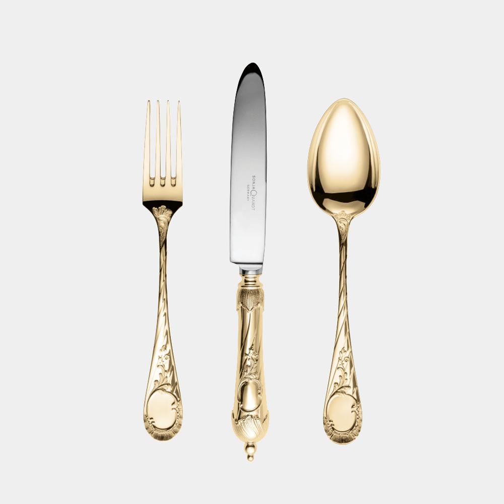 SONJA QUANDT postříbřené příbory VENDOME Sada 24 ks