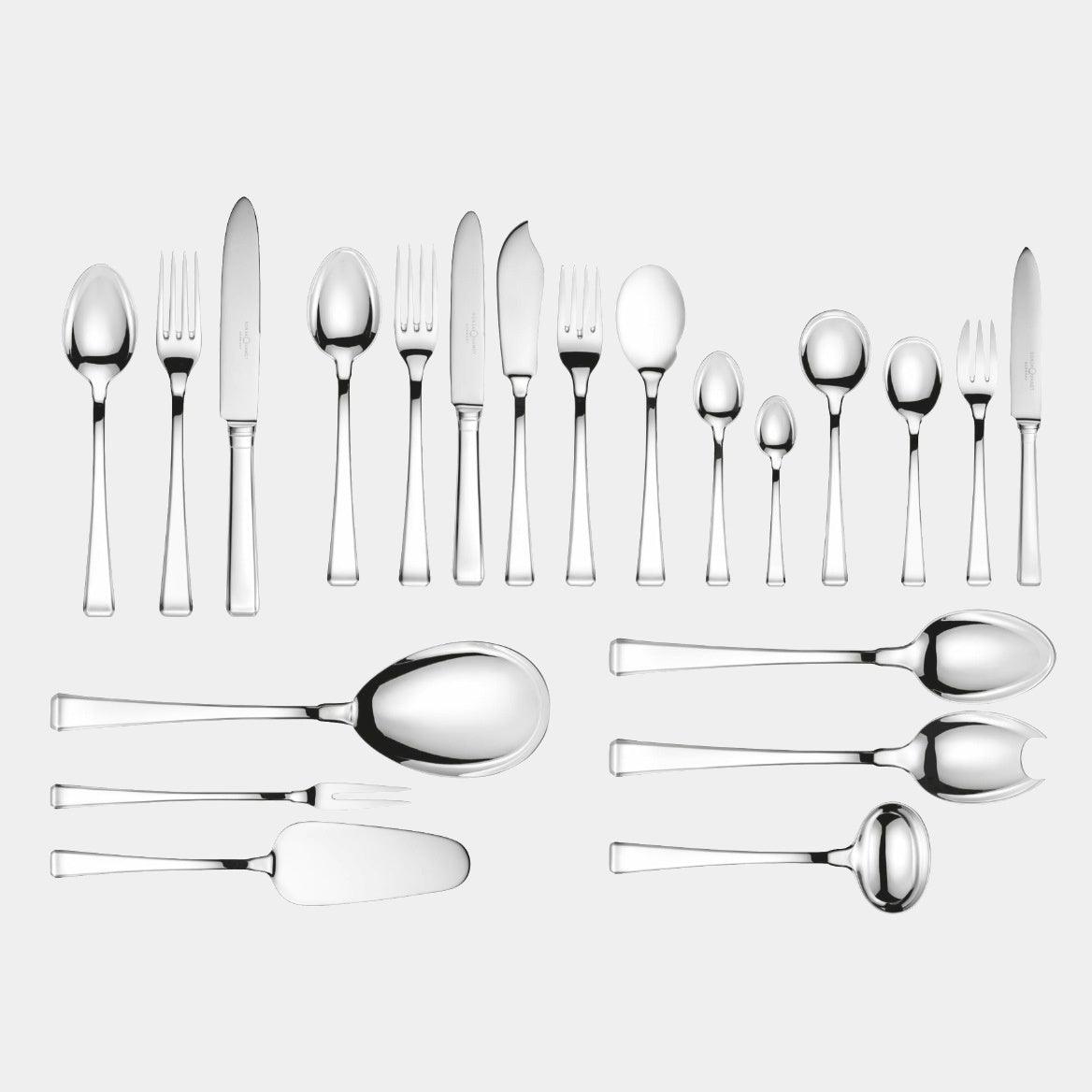 SONJA QUANDT stříbrný příbor DECO STYLE Sada 3 ks