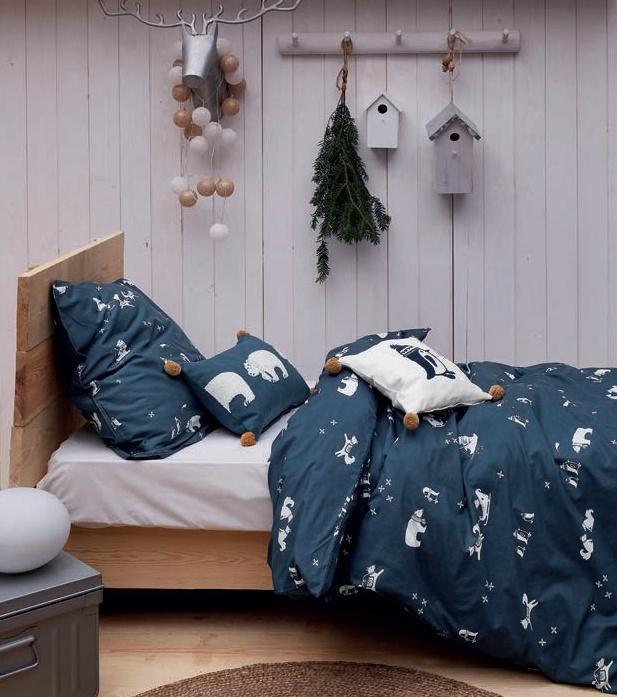 SYLVIE THIRIEZ dětský polštářek BANQUISE s tučňákem