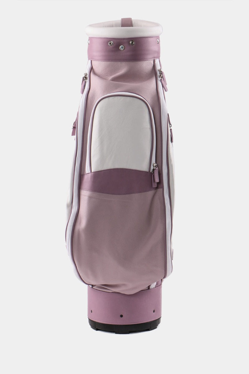TERRIDA kožený golfový bag na vozík violett