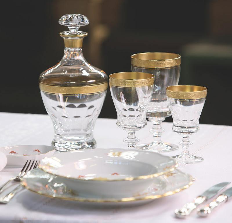Broušená křišťálová sklenice na brandy CONCORD - Theresienthal - perdonahome