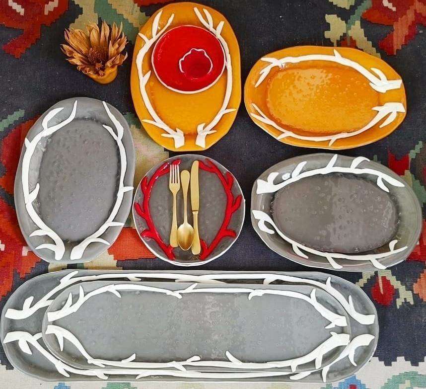 Dezertní talíř Deer - Vetrofuso - perdonahome