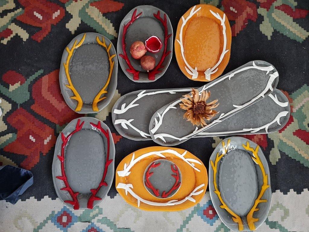 Jídelní talíř Deer - Vetrofuso - perdonahome