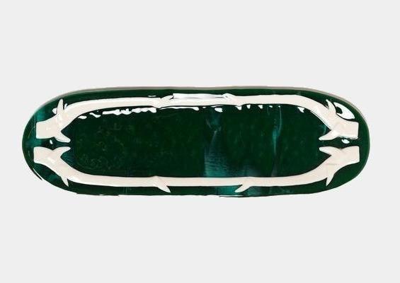 Mramorovaný oválný tác Deer - Vetrofuso - perdonahome