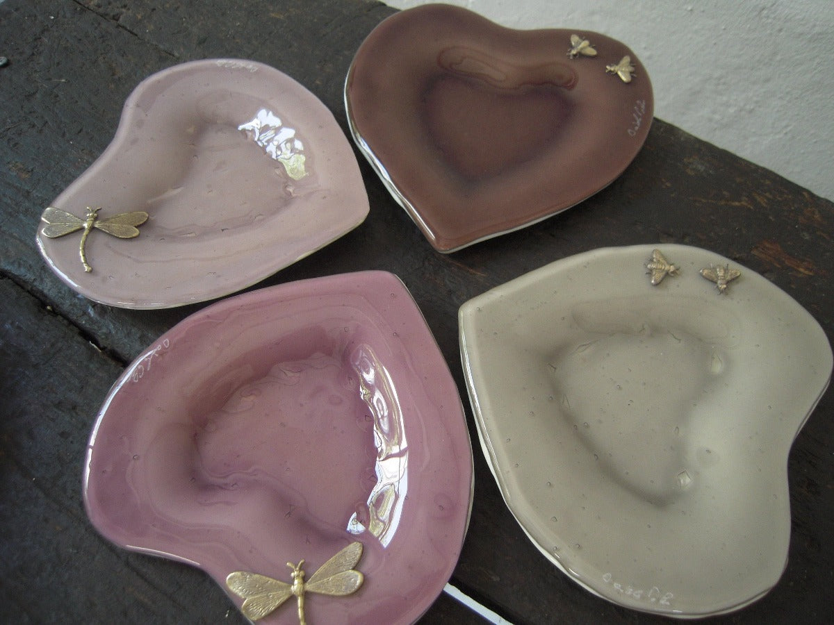 Ozdobný talířek HEART - Vetrofuso - perdonahome