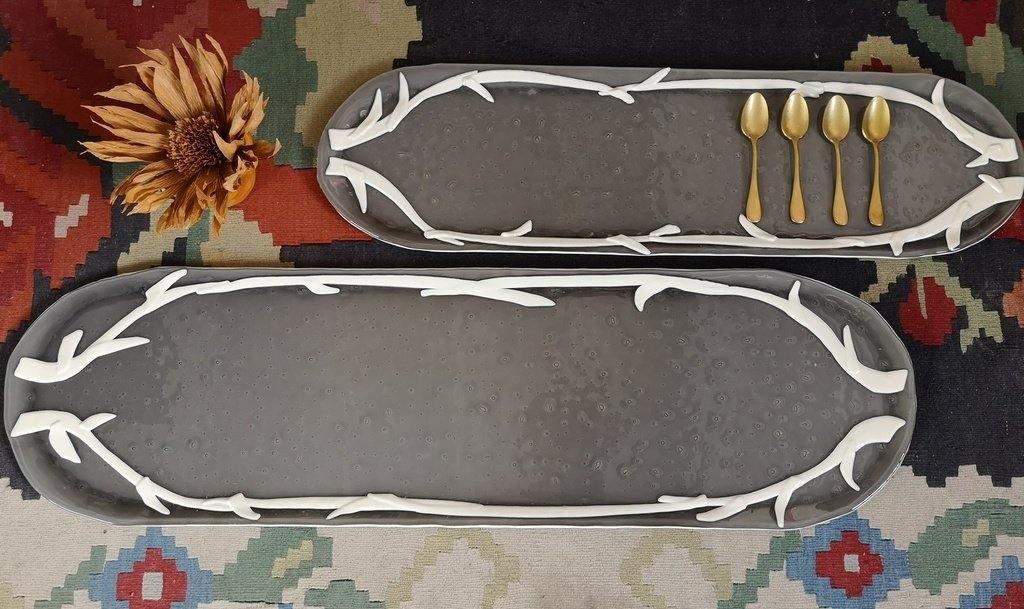 Velký oválný tác Deer - Vetrofuso - perdonahome