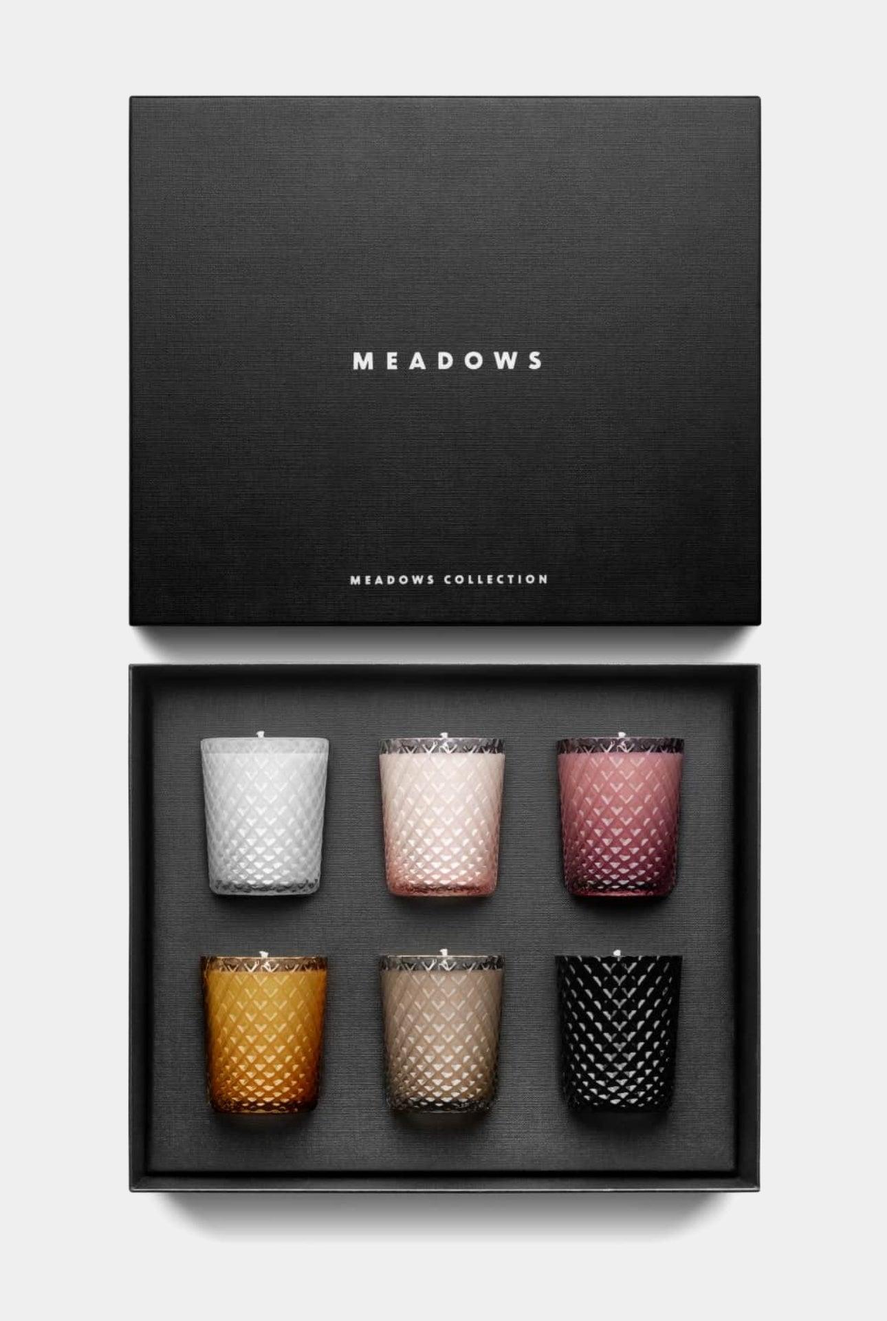 Vonné svíčky MEADOWS COLLECTION dárkové balení 6 ks-scented candle-perdonahome