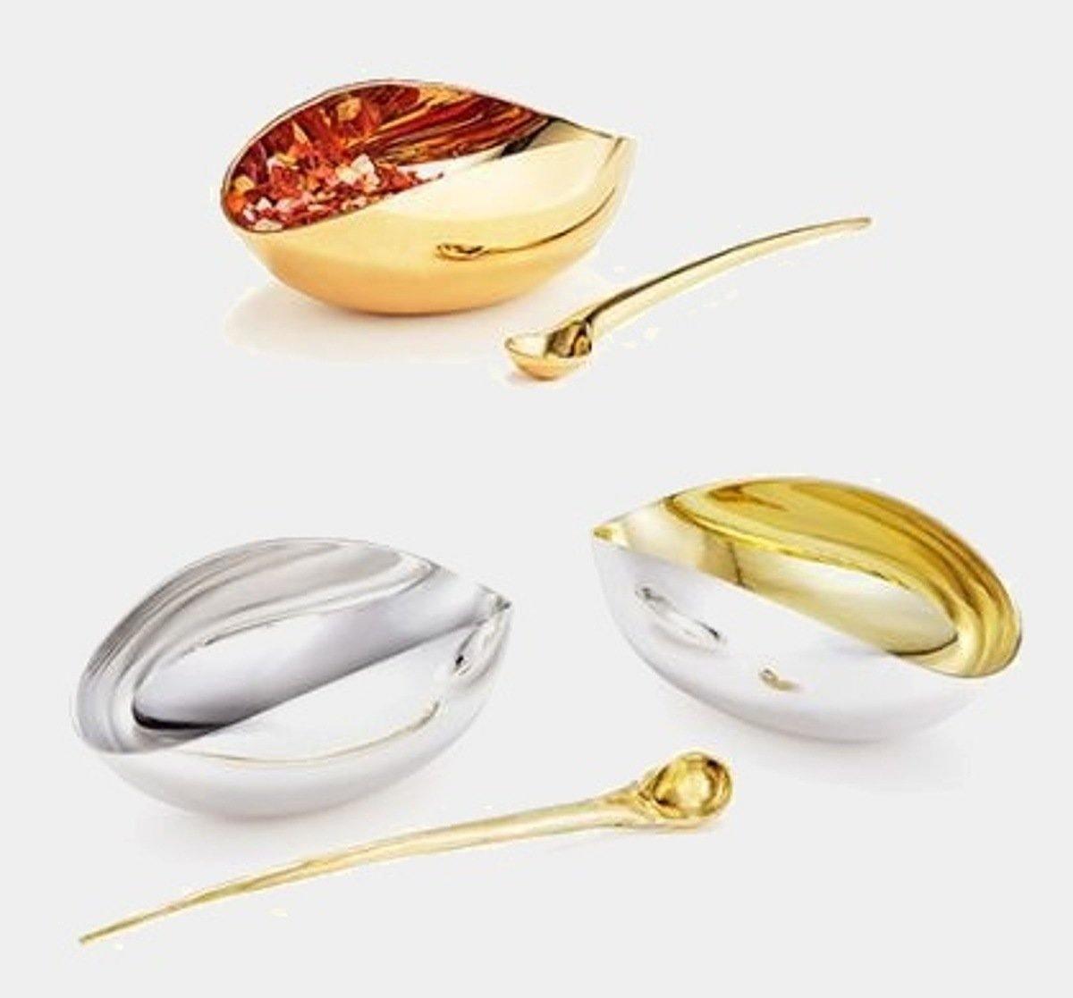 Stříbrná miska se lžičkou - Wiener Silber Manufactur - perdonahome