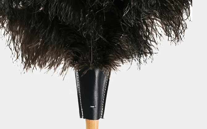 Andrée Jardin Prachovka z pštrosího peří 70 cm