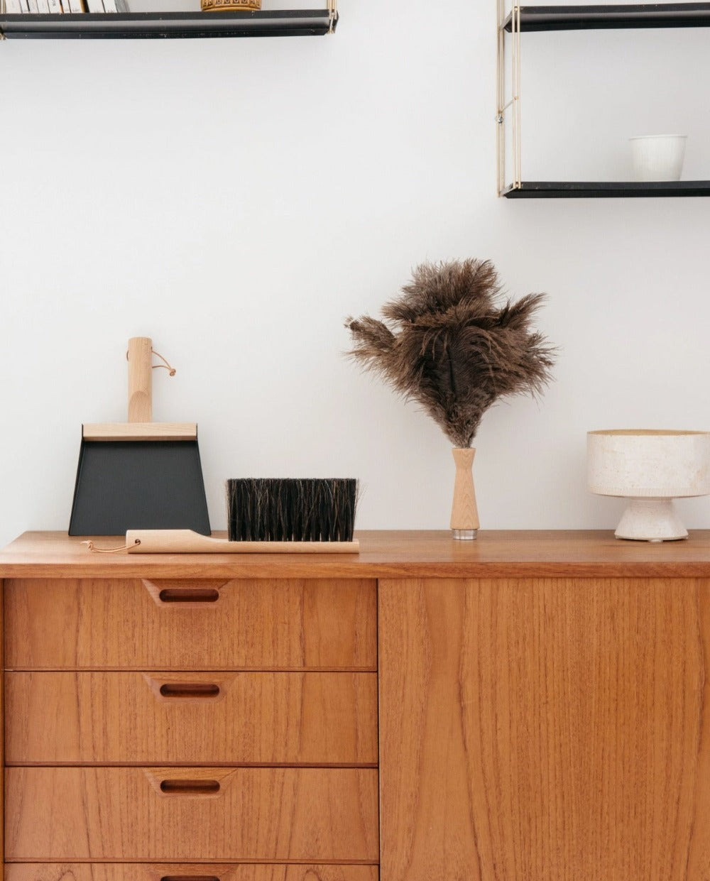 Andrée Jardin Malá prachovka z pštrosího peří