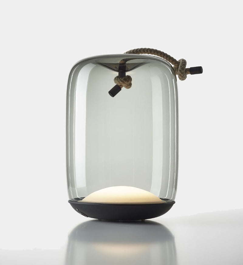 BROKIS designová venkovní přenosná lampa KNOT BATTERY SMALL