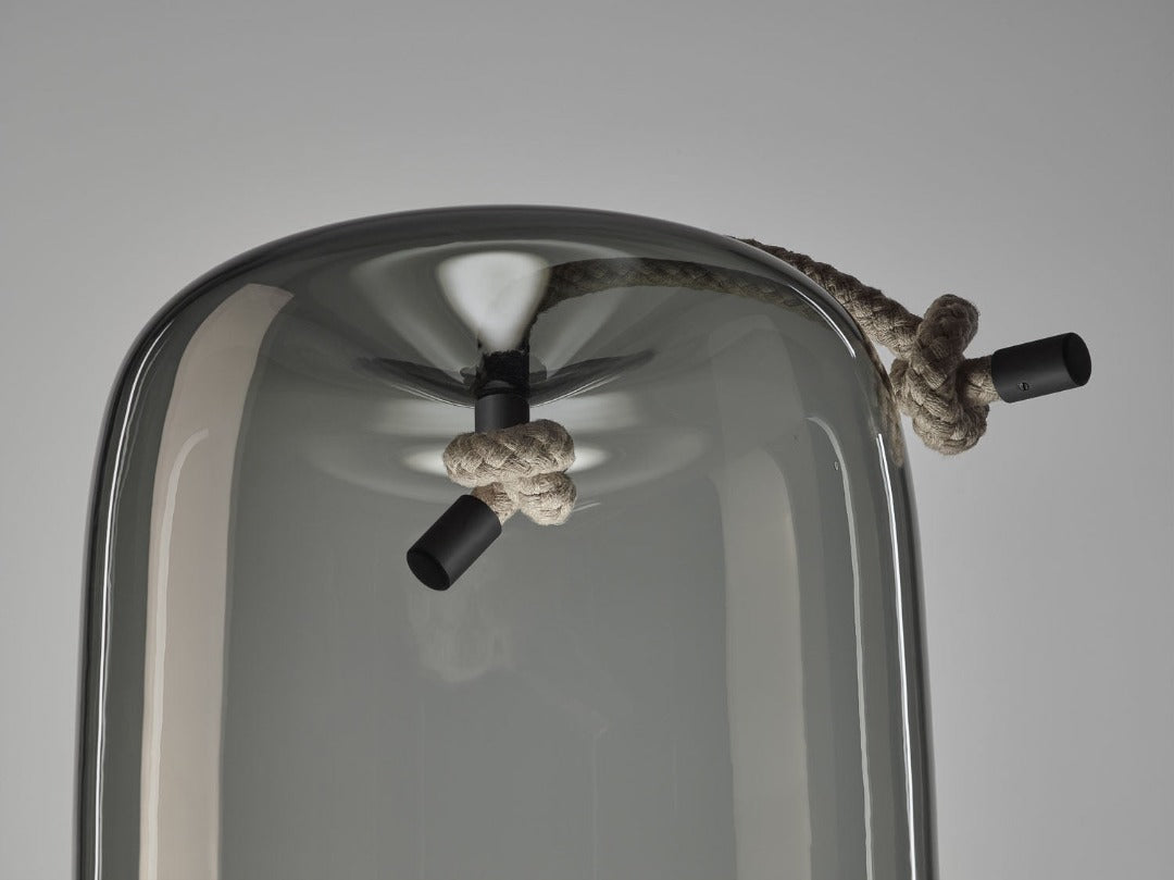 BROKIS designová venkovní přenosná lampa KNOT BATTERY SMALL