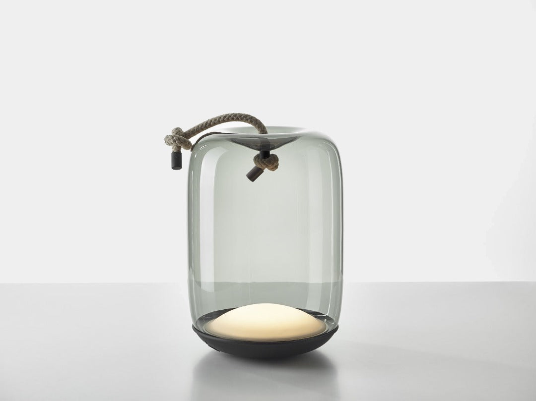 BROKIS designová venkovní přenosná lampa KNOT BATTERY