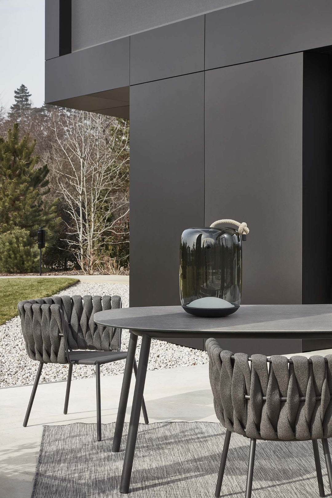 BROKIS designová venkovní přenosná lampa KNOT BATTERY SMALL