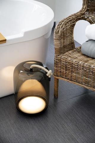 BROKIS designová venkovní přenosná lampa KNOT BATTERY SMALL