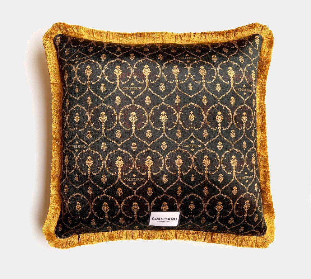 Coreterno sametový polštář Elisabeth