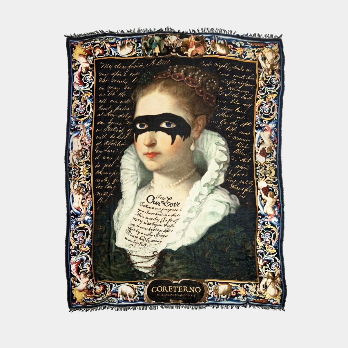 Coreterno velký kašmírový šátek The Secret