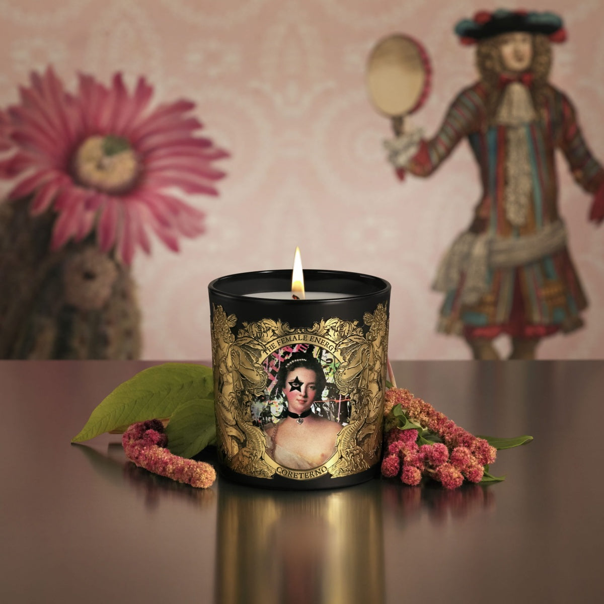 Coreterno Aphrodite vonná svíčka The Famele Energy - pikantní květina