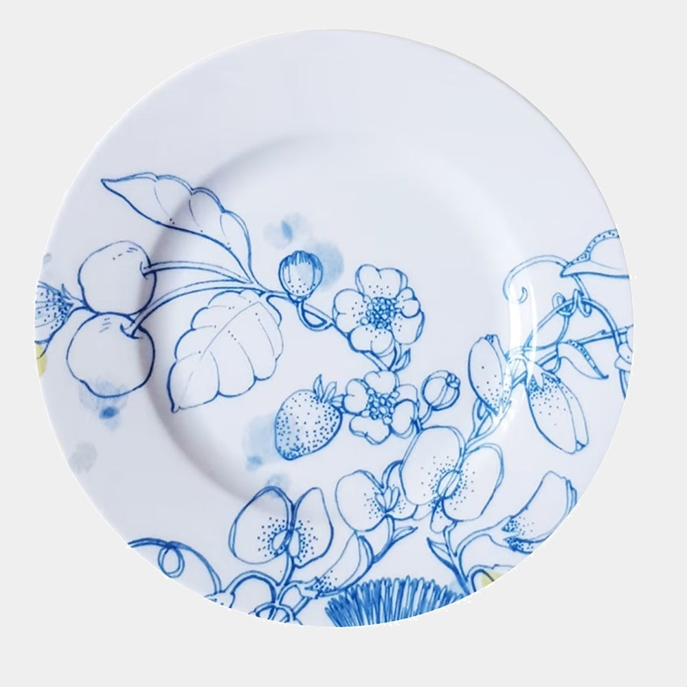 FRANCESCA COLOMBO Designový talířek na pečivo Modré léto