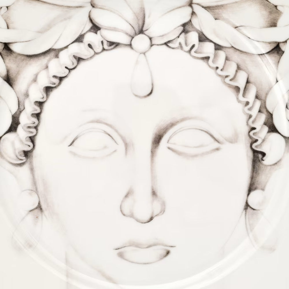 FRANCESCA COLOMBO Designový jídelní talíř Teste di Moro