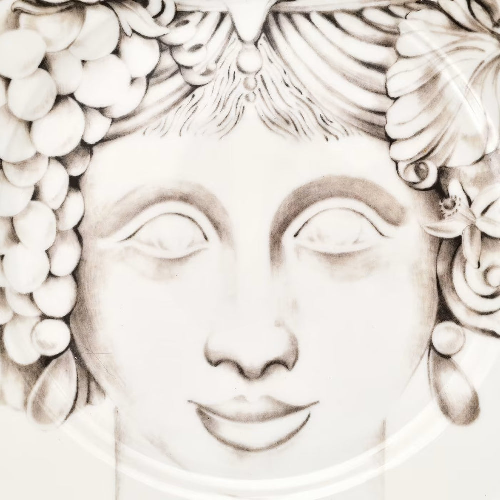 FRANCESCA COLOMBO Designový jídelní talíř Teste di Moro