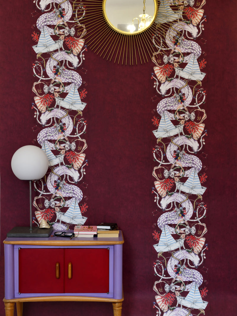 FRANCESCA COLOMBO designová vliesová tapeta se vzorem vodního světa