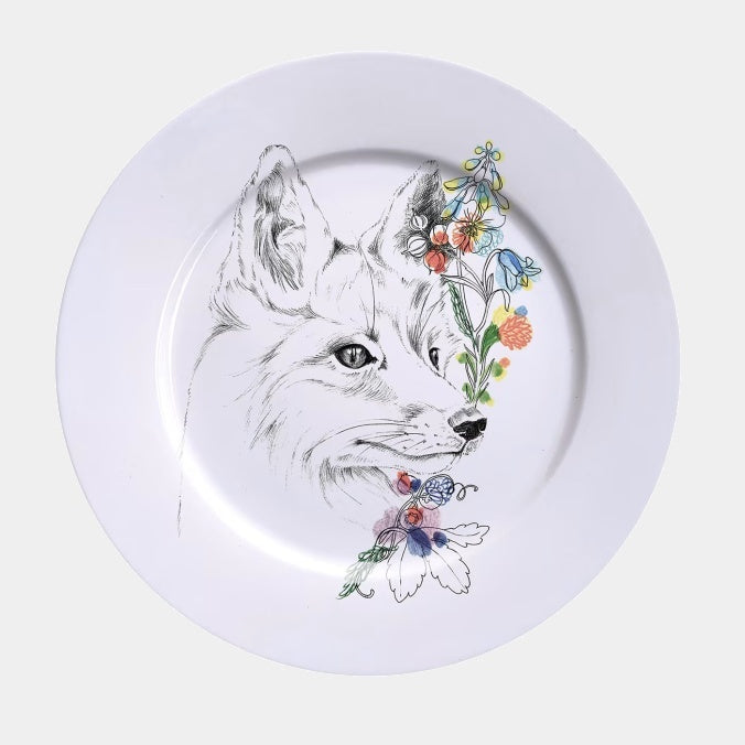 FRANCESCA COLOMBO Designový jídelní talíř Óda na lesy