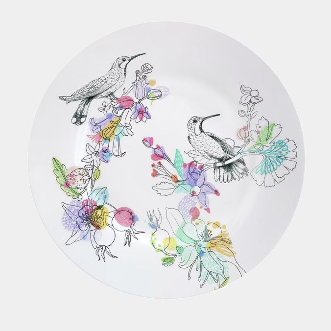 FRANCESCA COLOMBO Designový jídelní talíř Óda na lesy