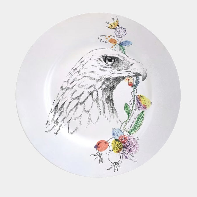 FRANCESCA COLOMBO Designový jídelní talíř Óda na lesy