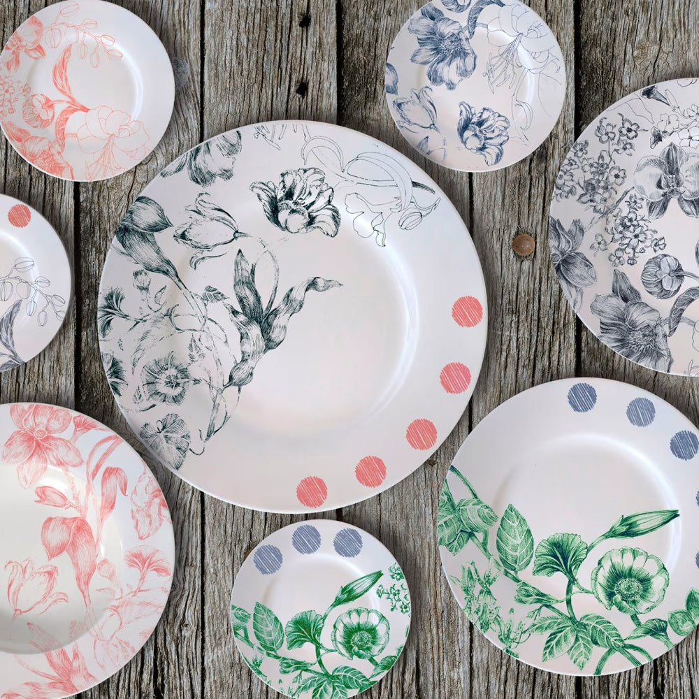 FRANCESCA COLOMBO Designový talíř na polévku Marie Antoinette