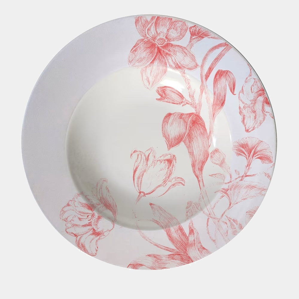 FRANCESCA COLOMBO Designový talíř na polévku Marie Antoinette