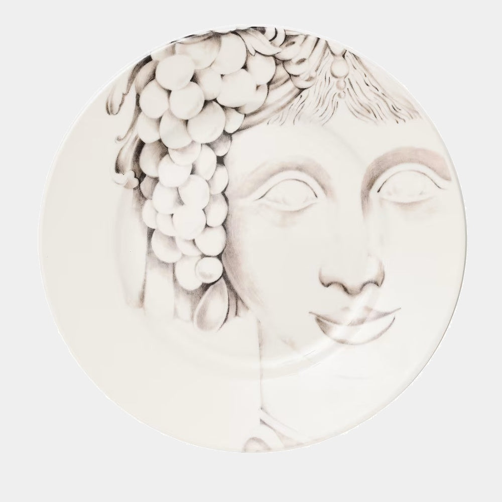 FRANCESCA COLOMBO Designový dezertní talíř Teste di Moro