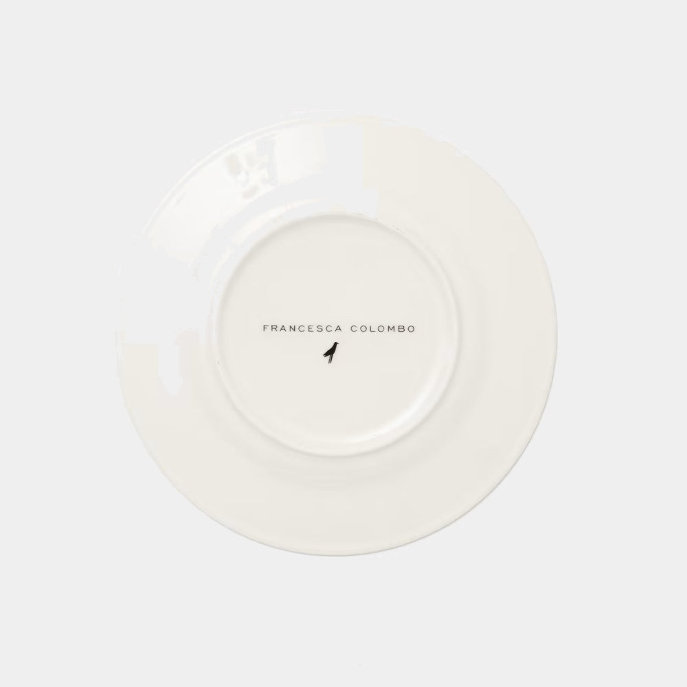 FRANCESCA COLOMBO Designový dezertní talíř Teste di Moro