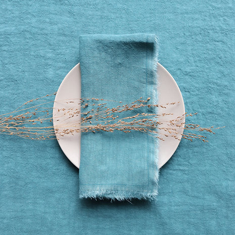 Giardino Segreto Lněný ubrousek STRAPPATO 6 ks