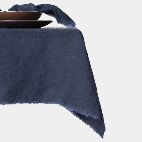 Giardino Segreto Luxusní lněný ubrus STRAPPATO