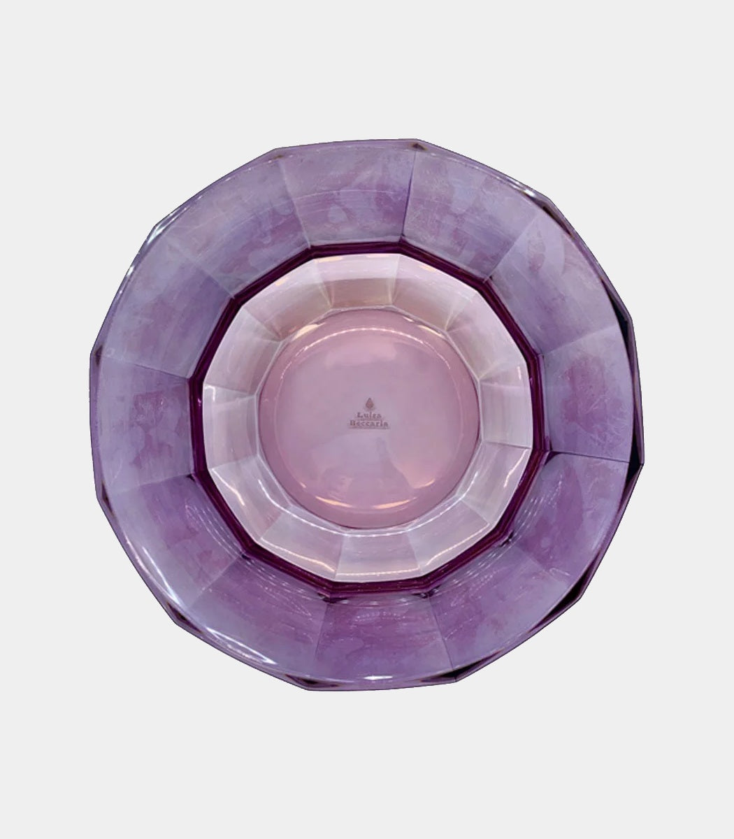 Luisa Beccaria velká křišťálová broušená mísa