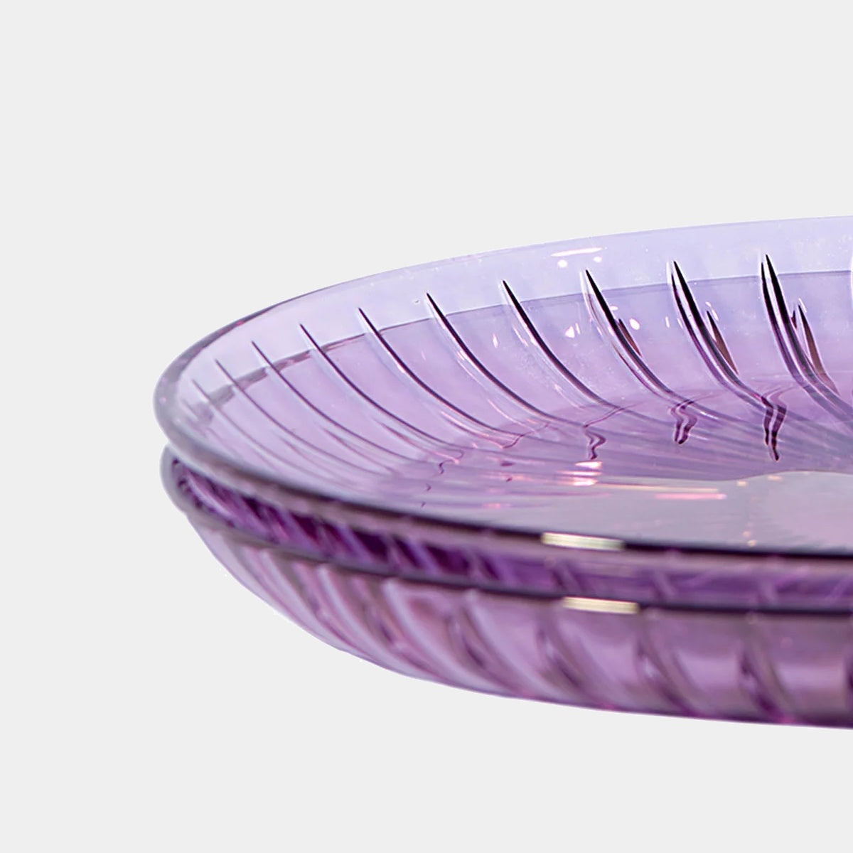 Luisa Beccaria skleněný dezertní talíř, 2 ks