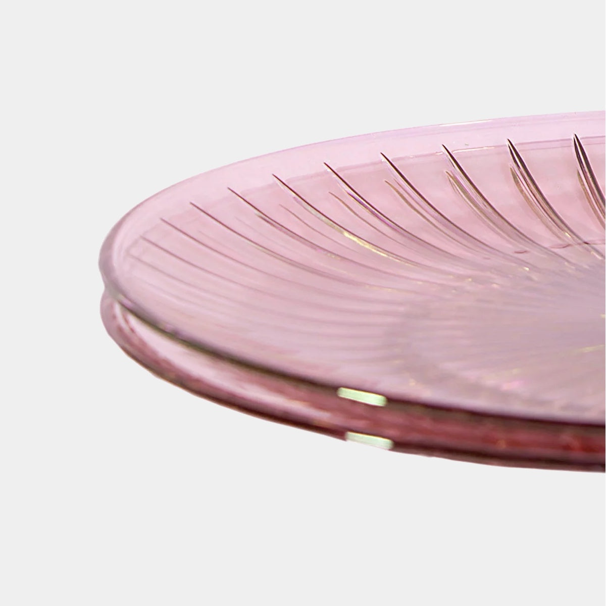 Luisa Beccaria skleněný dezertní talíř, 2 ks