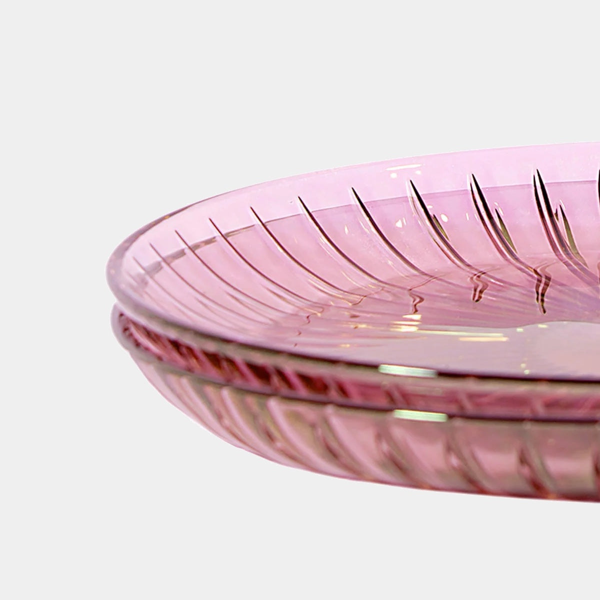 Luisa Beccaria skleněný dezertní talíř, 2 ks