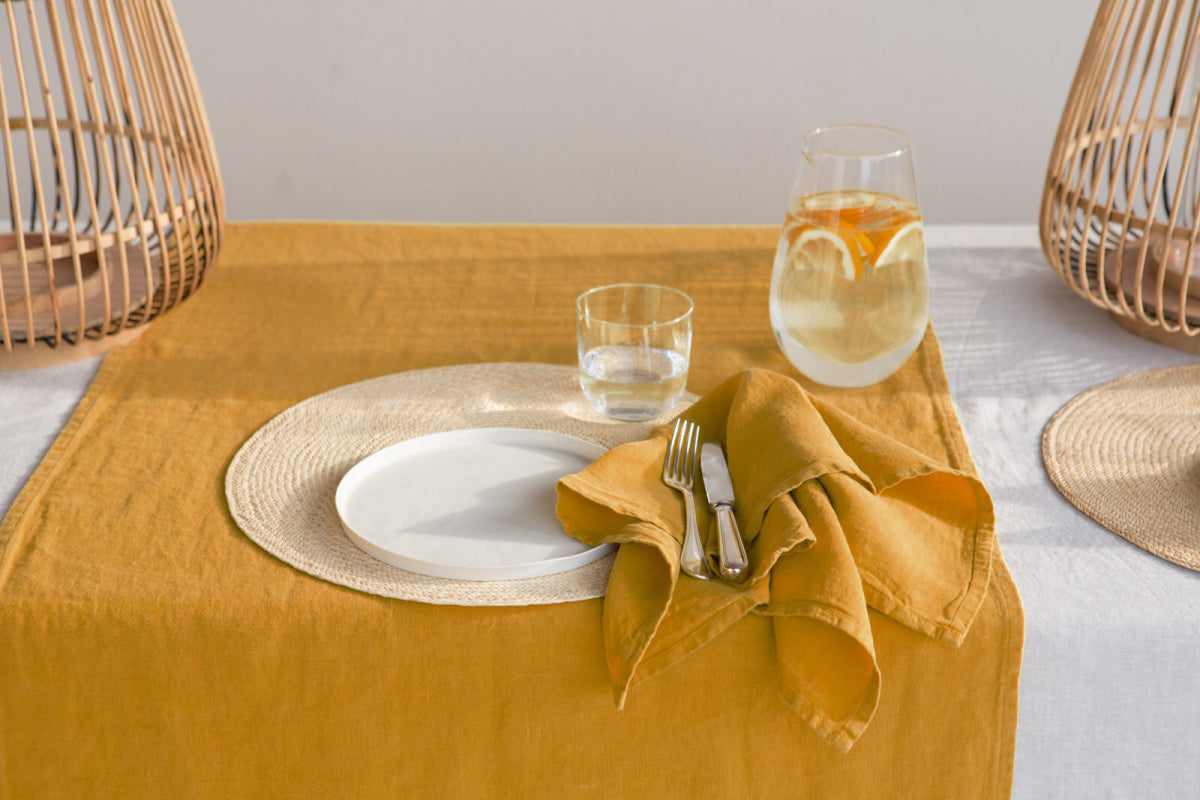 Once Milano lněný běhoun